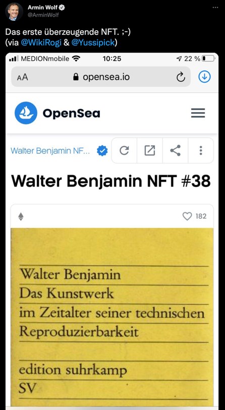 Abbildung 1: Retweet von Armin Wolf (Wolf, 2022)